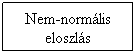 Folyamatbra: Feldolgozs: Nem-normlis
eloszls
